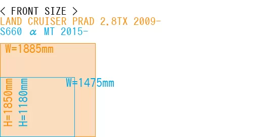 #LAND CRUISER PRAD 2.8TX 2009- + S660 α MT 2015-